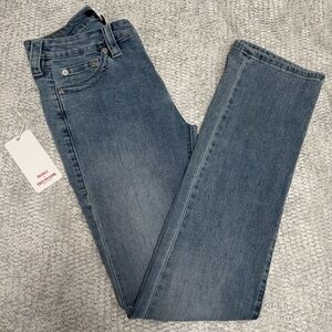 True Religion Billie Mid Rise Straight
